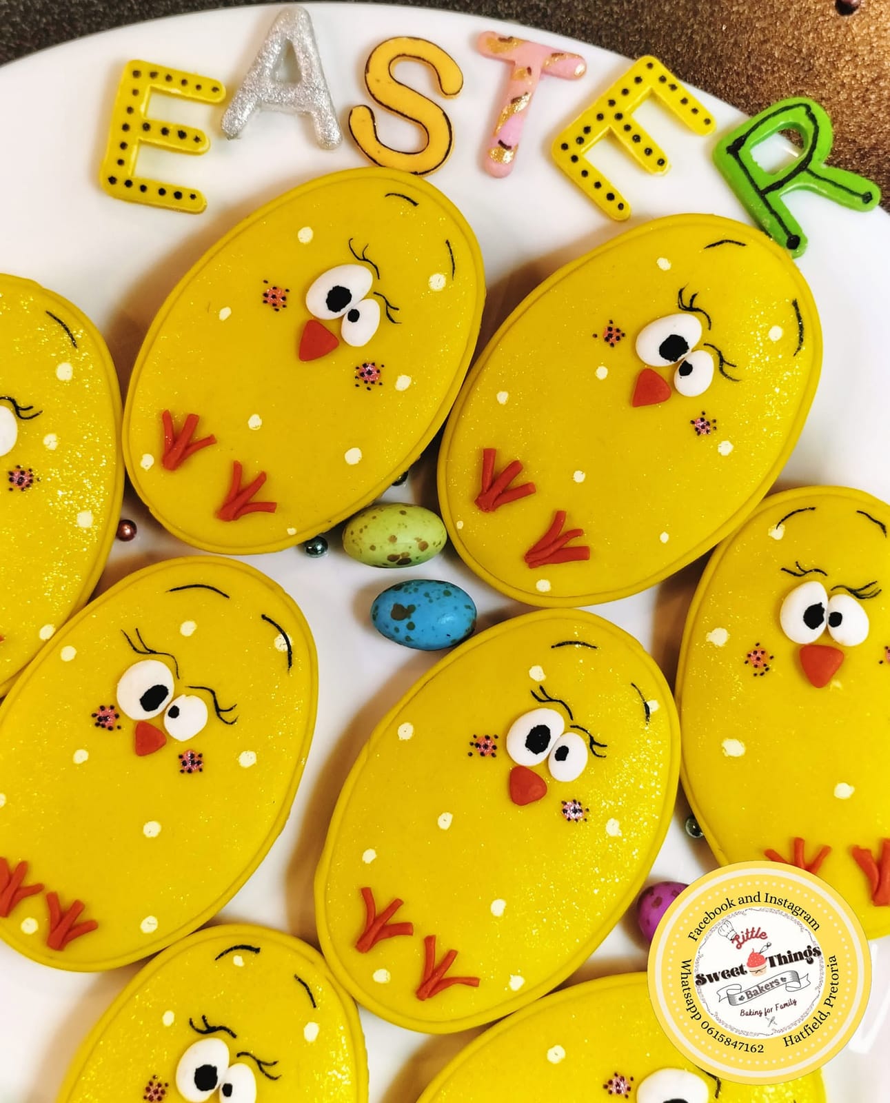 Easter Egg Characters by Little Sweet Things Bakers