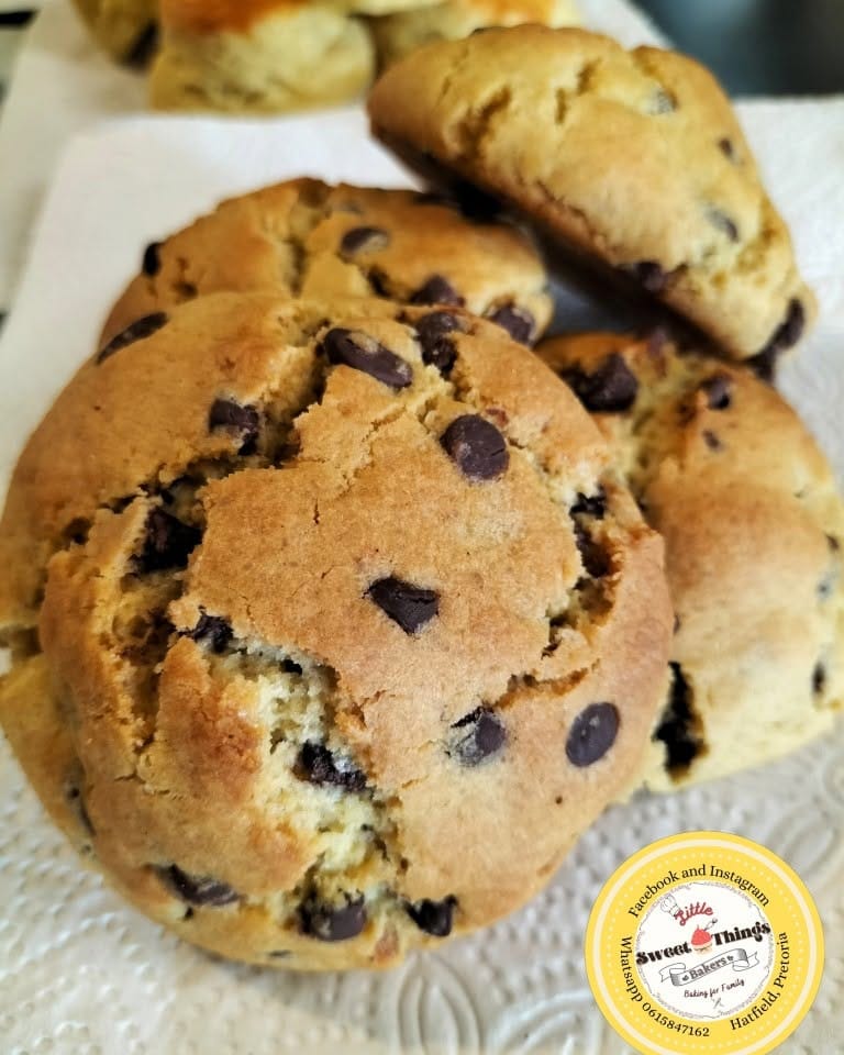 Chunky Chocolate Cookies by Little Sweet Things Bakers