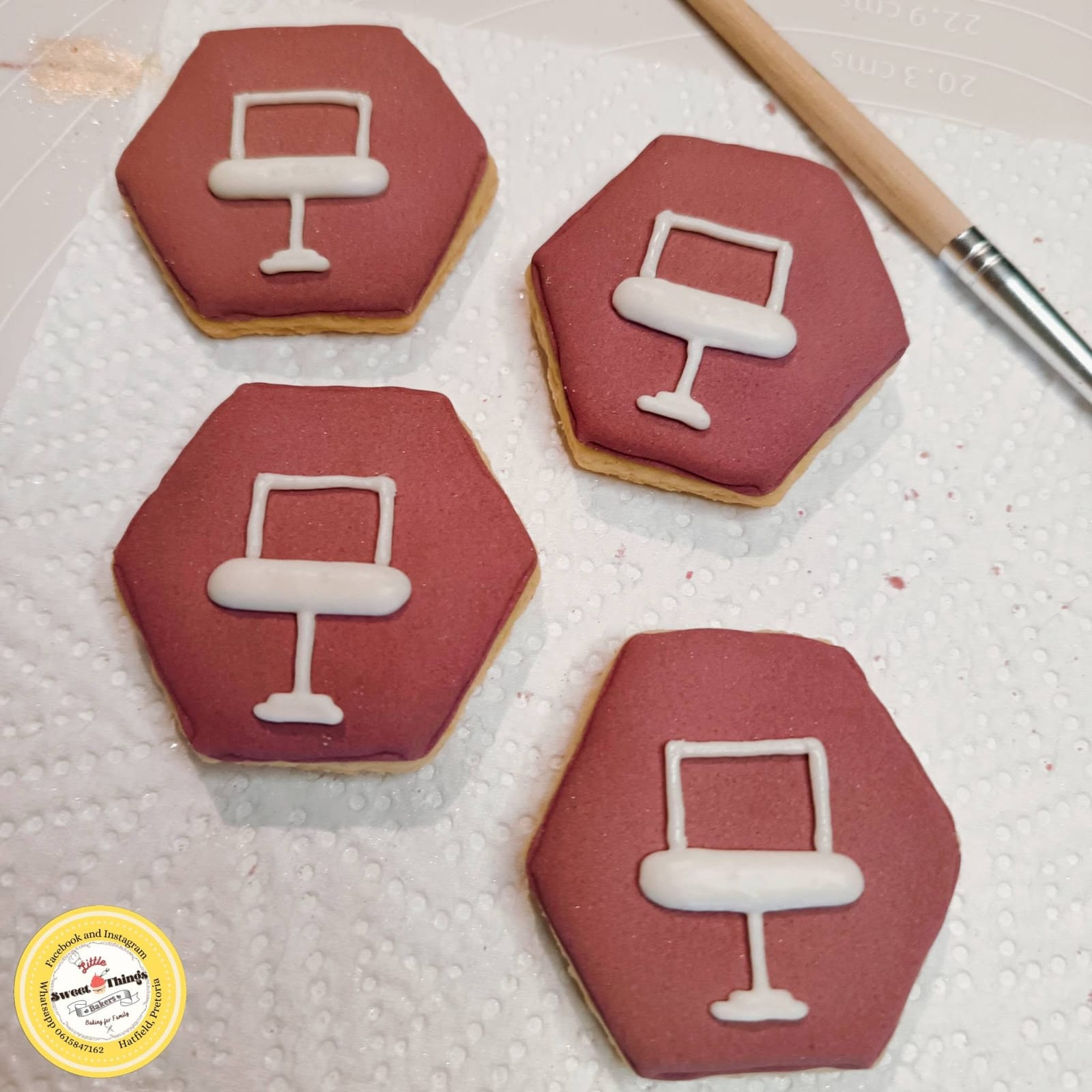 Coffee Counter Cookies by Little Sweet Things Bakers