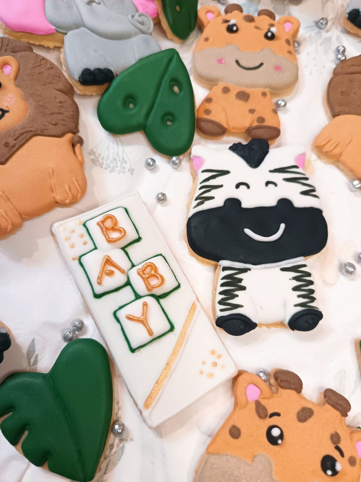 Safari Baby Cookies by Little Sweet Things Bakers
